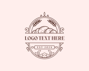 Croissant Bread Pastry logo