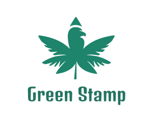 Moss Green Cannabis logo design