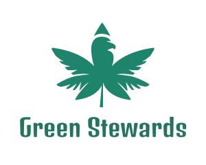 Moss Green Cannabis logo design