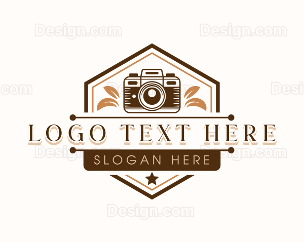 Camera Photography Lens Logo