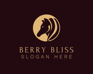 Horse Mane Business Logo