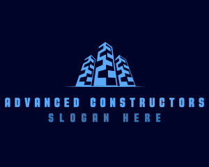 Real Estate Building Company logo design