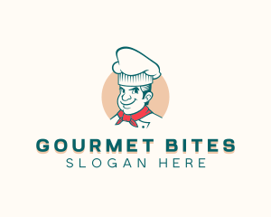 Chef Gourmet Cook logo design