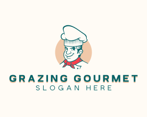 Chef Gourmet Cook logo design