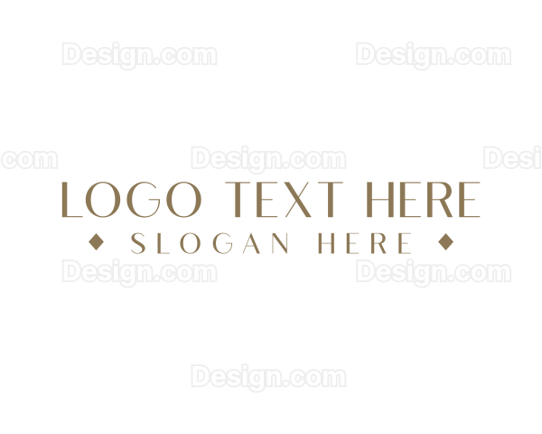 Jewelry Store Business Logo