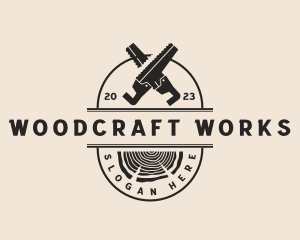 Carpentry Wood Saw logo