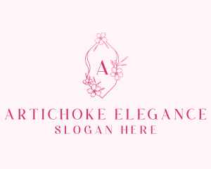 Elegant Flower Spa  logo design