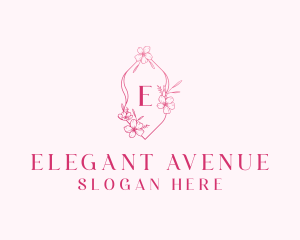 Elegant Flower Spa  logo design