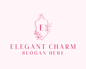 Elegant Flower Spa  logo design