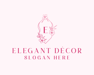 Elegant Flower Spa  logo design