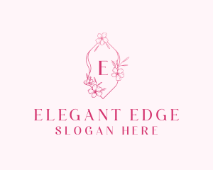 Elegant Flower Spa  logo design