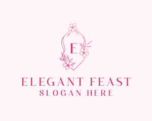 Elegant Flower Spa  logo design