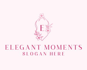 Elegant Flower Spa  logo design