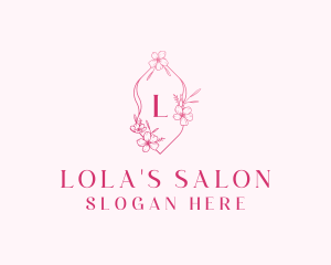 Elegant Flower Spa  logo design