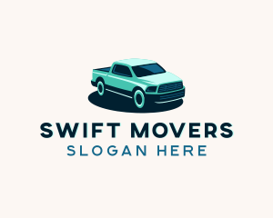 Pickup Truck Mover logo design