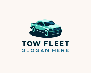 Pickup Truck Mover logo design