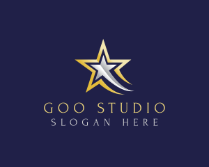 Swoosh Star Studio logo design