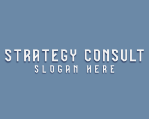 Modern Startup Consultant logo design