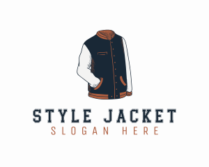 Retro Varsity Jacket logo design