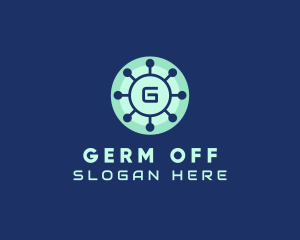 Generic Virus Germs logo design