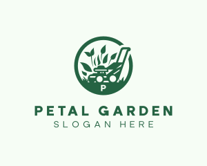 Mower Garden Landscaper logo design