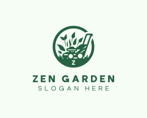 Mower Garden Landscaper logo design