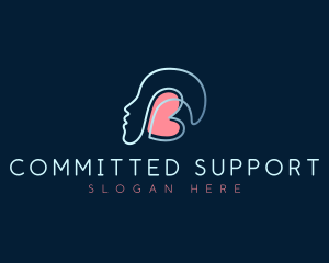 Mind Heart Wellness logo design