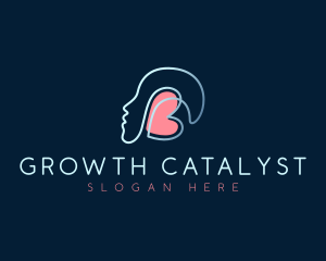 Mind Heart Wellness logo design