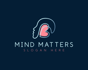 Mind Heart Wellness logo design