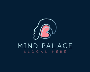 Mind Heart Wellness logo design