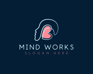 Mind Heart Wellness logo design