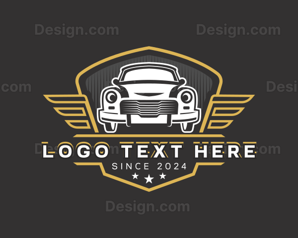 Auto Car Transportation Logo