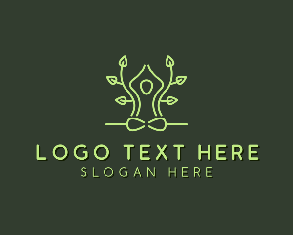 Yoga Instructor logo example 2