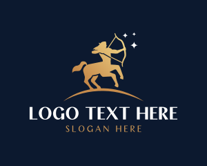 Archer Centaur Creature logo