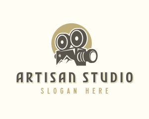 Movie Film Studio logo design