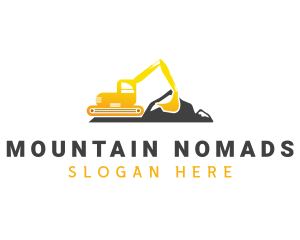 Industrial Excavator Builder logo design