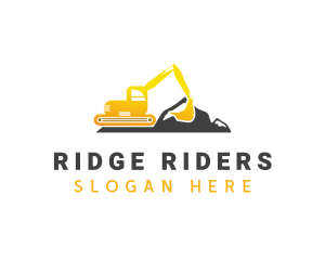 Industrial Excavator Builder logo design