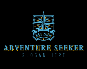 Adventure Traveler Exploration logo design