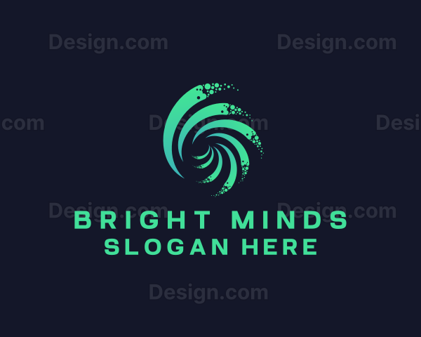 Creative Wave Swirl Logo