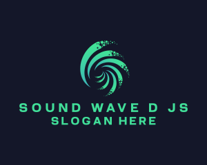 Creative Wave Swirl logo design