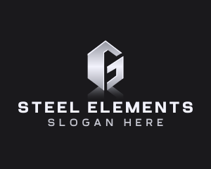 Industrial Steel Fabrication Letter G logo