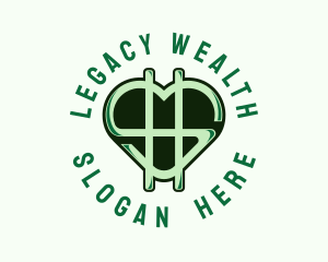 Cash Money Dollar Currency logo design