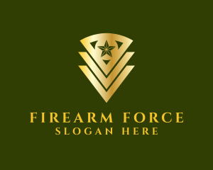 Army Badge Star logo design