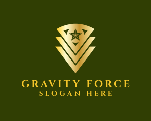 Army Badge Star logo design