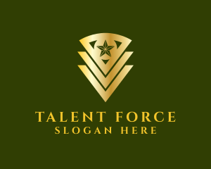 Army Badge Star logo