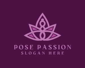 Zen Lotus Yoga  logo design