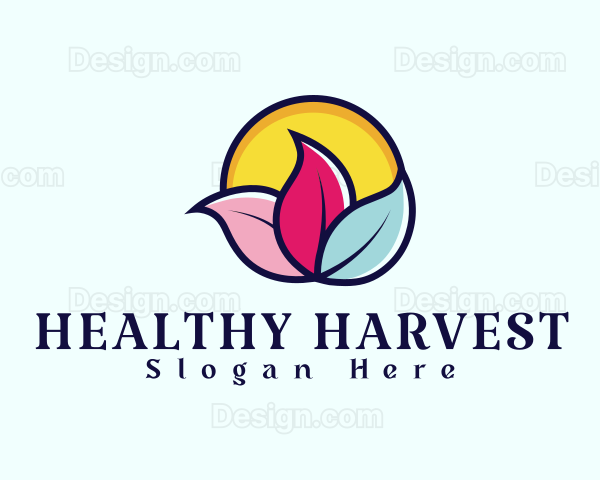 Floral Leaf Spa Logo