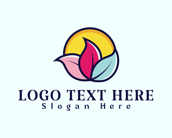 Floral Leaf Spa  logo