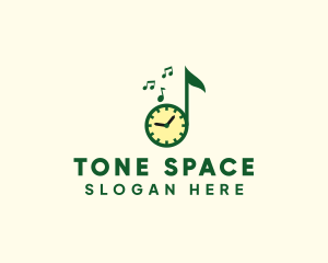 Music Clock Time  logo