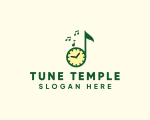 Music Clock Time  logo